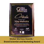 Vijay Malhotra: Brand Scientist and Marketing Certificate Award